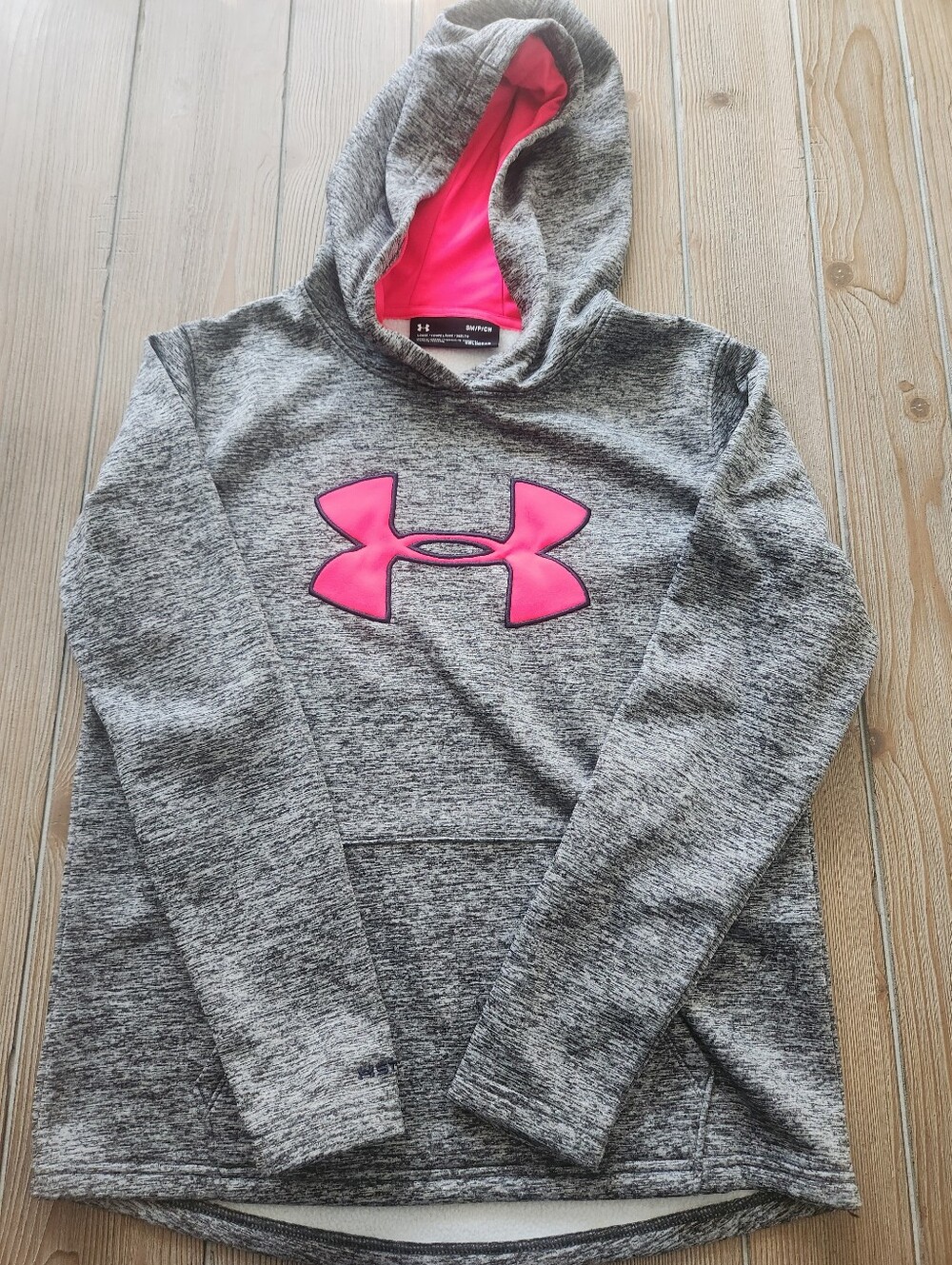 Women's Heather Gray Under Armour Hoodie